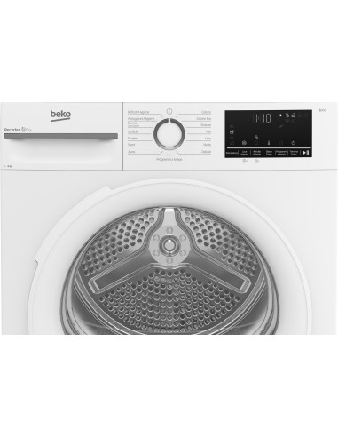 Beko BMT481WI_IT 8kg, Classe C, Linea Estetica NX, motore inverter, Display Touch