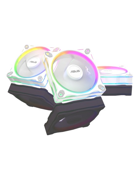 ASUS Prime MR120 Fan ARGB White 3in1 Case per computer Ventilatore 12 cm Bianco
