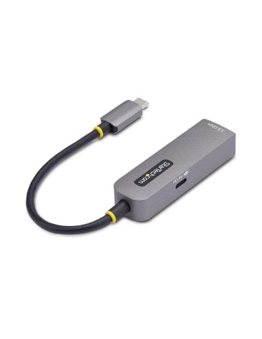 StarTech.com Adattatore Ethernet USB C, Convertitore di Rete NBASE-T 2.5 1GbE da USB Type-C 3.0 a RJ45, NIC PD 100W