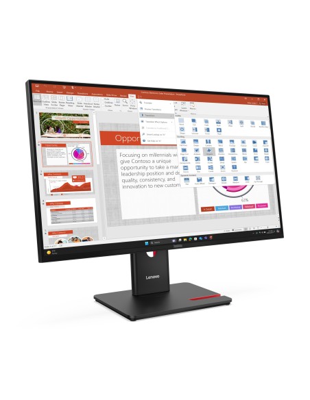 Lenovo ThinkVision T27-40 LED display 68,6 cm (27") 1920 x 1080 Pixel Full HD Nero