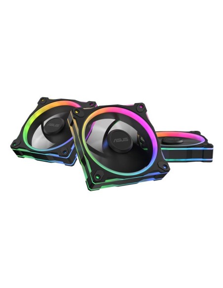 ASUS Prime MR120 Fan ARGB Reverse Black 3in1 Case per computer Ventilatore 12 cm Nero 3 pz ASUS Prime MR120 Fan ARGB Reverse Black 3in1 Case per computer Ventilatore 12 cm Nero 3 pz