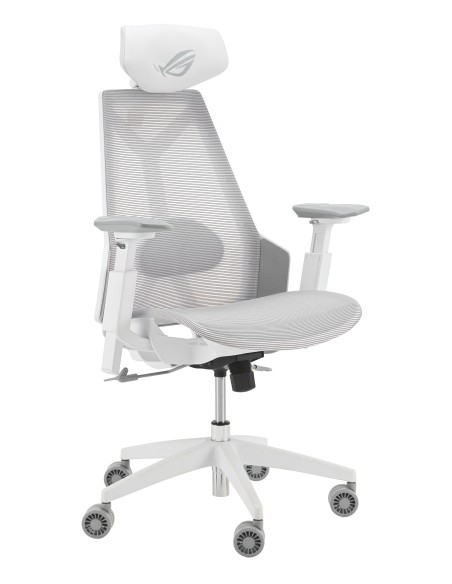 ASUS ROG Destrier Ergo Core White Sedia da gaming per PC Seduta in rete Bianco ASUS ROG Destrier Ergo Core White Sedia da gaming per PC Seduta in rete Bianco