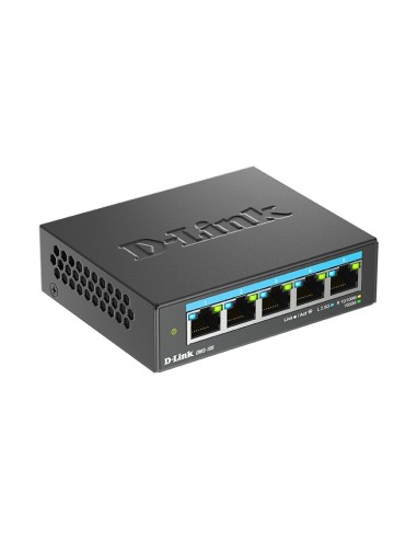 D-Link DMS-105 Non gestito L2 2.5G Ethernet (100 1000 2500) Nero