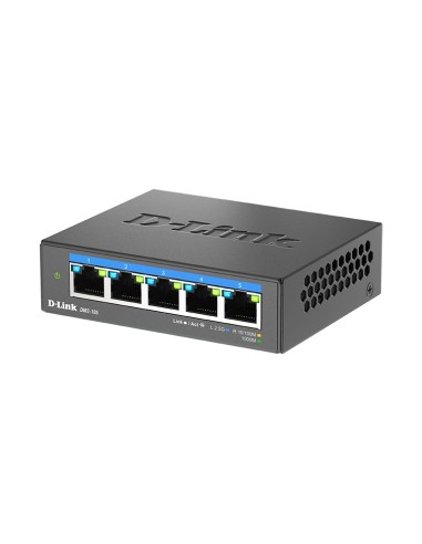 D-Link DMS-105 Non gestito L2 2.5G Ethernet (100 1000 2500) Nero