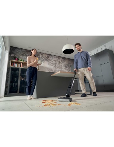 Hoover HW3P10 011 Aspirapolvere a bastone 2 in 1 Batteria Secco e bagnato Senza sacchetto 0,55 L 220 W Nero