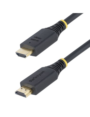 StarTech.com Cavo HDMI ad alta velocità da 30 cm, 4K 60Hz 1440p 144Hz, HDR10 HDCP 2.2 ARC, 18Gbps, cavo UHD HDMI 2.0 per