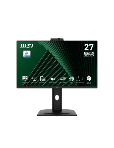 MSI Pro MP275QPDG Monitor PC 68,6 cm (27") 2560 x 1440 Pixel Wide Quad HD LCD Nero