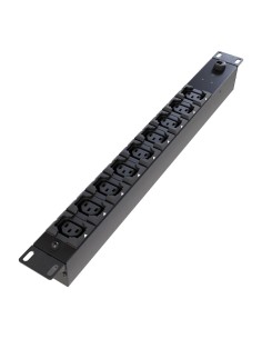 Vertiv PowerGo Unità di distribuzione dell’alimentazione su Rack (rPDU) Basic (Standard) | 1U | 230 V | 10 A | 9 blocchi