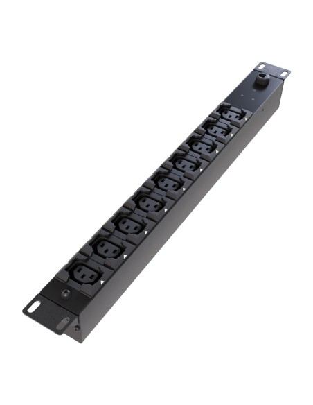 Vertiv PowerGo Unità di distribuzione dell’alimentazione su Rack (rPDU) Basic (Standard) | 1U | 230 V | 10 A | 9 blocchi