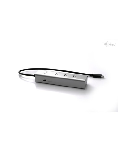i-tec Metal USB-C Charging HUB 5port with USB-C video 8K + Power Delivery 85W