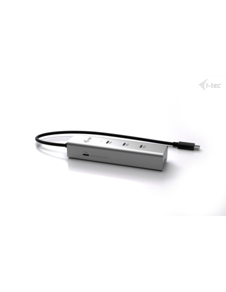 i-tec Metal USB-C Charging HUB 5port with USB-C video 8K + Power Delivery 85W