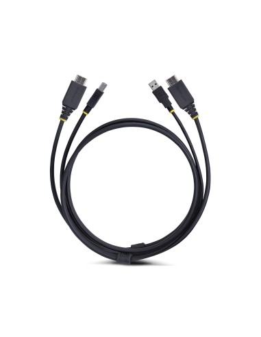 StarTech.com Cavo KVM HDMI e USB 5Gbps da 1,8m, Cavo Combinato HDMI 2.0 4K 60Hz e USB-A 3.0 per Switch KVM