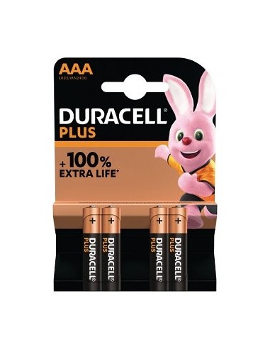 Duracell Plus Batteria monouso Mini Stilo AAA Alcalino