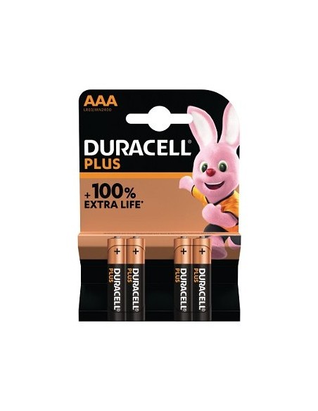 Duracell Plus Batteria monouso Mini Stilo AAA Alcalino Duracell Plus Batteria monouso Mini Stilo AAA Alcalino