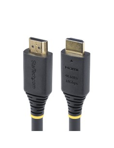 StarTech.com Cavo HDMI 2.0 Certificato Premium da 5m ad Alta Velocità, 4K 60Hz 1440p 144Hz, HDR10 HDCP 2.2 ARC, 18Gbps. Cavetto