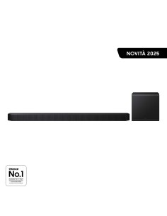 Samsung Soundbar HW-Q800F ZF, Audio 5.1.2 canali, Wireless Dolby Atmos, 2025