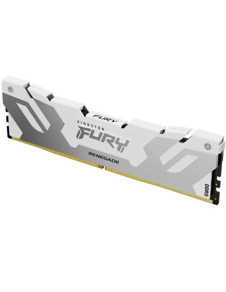 Kingston Technology FURY 48GB 8000MT s DDR5 CL38 DIMM (Kit da 2) Renegade White