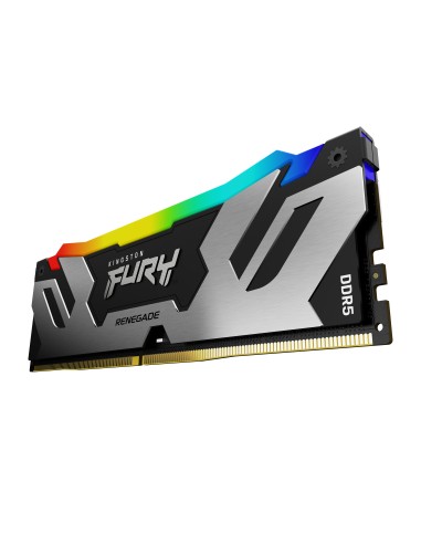Kingston Technology FURY 24GB 8000MT s DDR5 CL38 DIMM Renegade RGB Silver