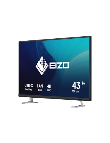 EIZO FlexScan EV4340X-BK LED display 108 cm (42.5") 3840 x 2160 Pixel 4K Ultra HD Nero