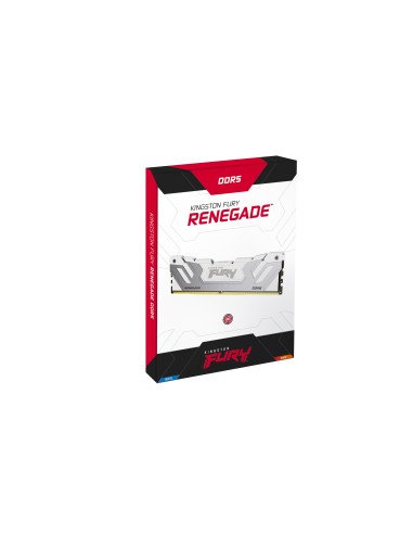 Kingston Technology FURY 48GB 8800MT s DDR5 CL42 CUDIMM (Kit da 2) Renegade White