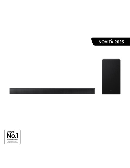 Samsung Soundbar HW-B650F ZF, Audio 3.1 canali, Wireless Dolby 5.1ch, 2025