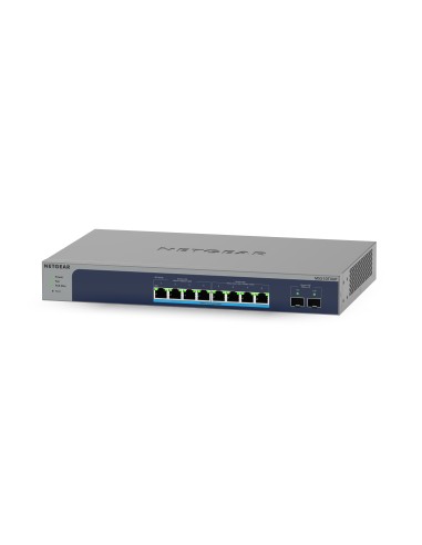 NETGEAR 8-Port Multi-Gigabit 10G Ethernet Ultra60 PoE++ Smart Switch with 2 SFP+ Ports (MS510TXUP) Gestito L2+ 10G Ethernet