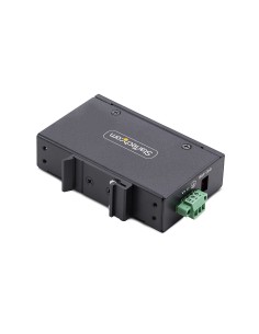 StarTech.com Switch di Rete Industriale non gestito a 5 porte, 100 1000 Ethernet, montaggio su guida DIN parete, Switch Gigabit 2