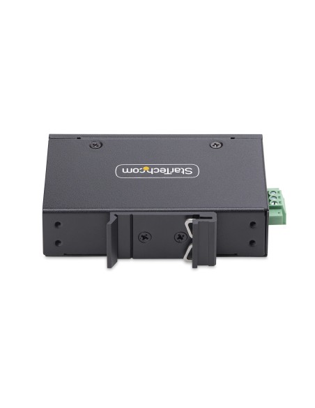 StarTech.com Switch di Rete Industriale non gestito a 5 porte, 100 1000 Ethernet, montaggio su guida DIN parete, Switch Gigabit