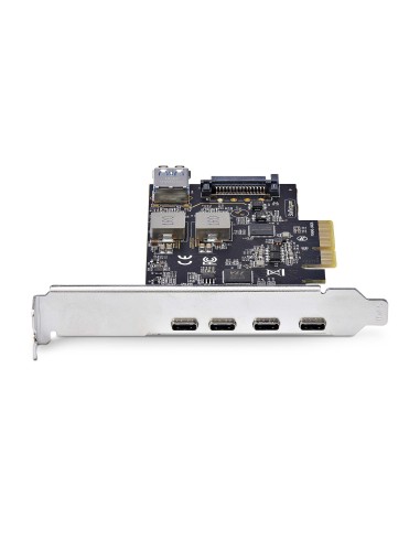 StarTech.com Scheda di Espansione PCIe USB a 5 porte, USB 3.2 10Gbps, scheda PCI Express con 4 porte USB-C, 1 porta interna