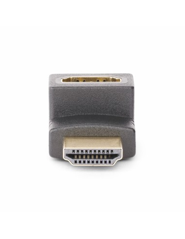 StarTech.com Adattatore HDMI 2.0 con angolo di 90 gradi verso l'alto, da maschio a femmina, salvaporta HDMI verticale angolato