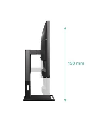 AOC Q27P4U Monitor PC 68,6 cm (27") 2560 x 1440 Pixel Wide Quad HD Nero