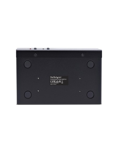 StarTech.com Switch KVM a 2 porte con doppio monitor DisplayPort e HDMI, 4K 60Hz, 1 monitor HDMI e 1 DP, hub USB 5Gbps a 2