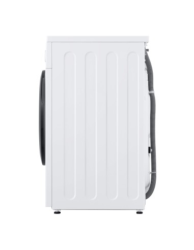 LG F4NA10S8NWK Lavatrice slim 8kg, Classe A, 1400 giri, Programma igiene con vapore, Top rimovibile, White