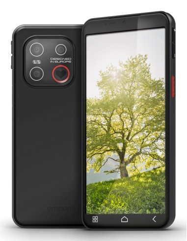 Emporia emporiaSMART.ME7 13,8 cm (5.45") SIM singola Android 15 4G USB tipo-C 6 GB 128 GB 3500 mAh Nero