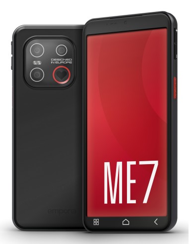 Emporia emporiaSMART.ME7 13,8 cm (5.45") SIM singola Android 15 4G USB tipo-C 6 GB 128 GB 3500 mAh Nero