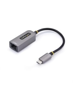 StarTech.com Adattatore Ethernet USB C, Convertitore di Rete NIC NBASE-T 2.5 1GbE da USB Type-C 3.0 a RJ45. Compatibile