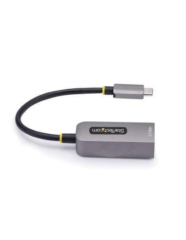 StarTech.com Adattatore Ethernet USB C, Convertitore di Rete NIC NBASE-T 2.5 1GbE da USB Type-C 3.0 a RJ45. Compatibile