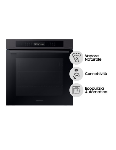 Samsung NV7B4040VBB Forno ad incasso Multifunzione Serie 4 76 L A+ Black Inox