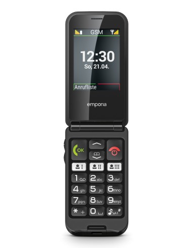 Emporia emporiaTALKglam 6,1 cm (2.4") 92 g Nero Telefono cellulare basico