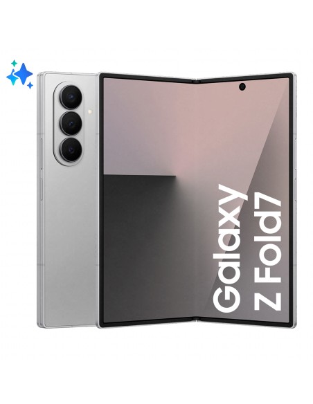 Samsung Galaxy Z Fold7 Smartphone AI, RAM 12GB, 256GB, Display 6,5" 8'', Camera 200MP, Batteria a lunga durata, Silver Shadow