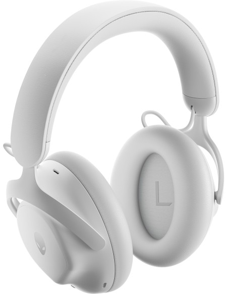 Alienware PRO-HS-G-DEAM Auricolare Con cavo e senza cavo A Padiglione Gaming USB tipo-C Bluetooth Nero, Bianco