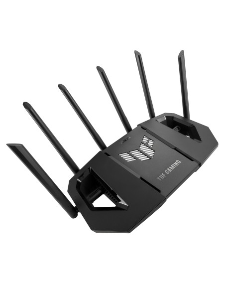 ASUS 90IG0A30-MO9C00 router wireless 2.5 Gigabit Ethernet Tri-band (2,4 GHz 5 GHz 6 GHz) Nero