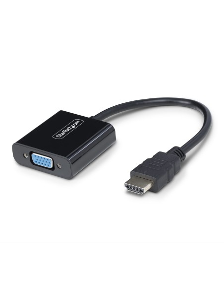 StarTech.com Adattatore HDMI a VGA, Convertitore Video Attivo 1920x1080 (1080p) per Notebook Desktop. Da Sorgente HDMI a