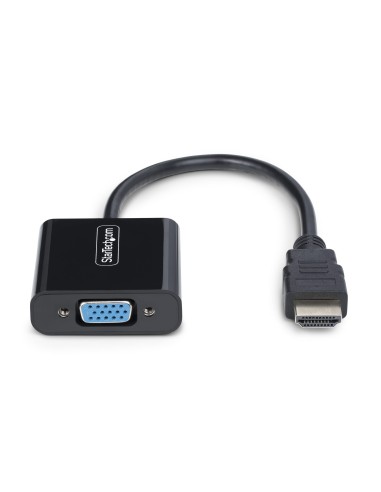 StarTech.com Adattatore HDMI a VGA, Convertitore Video Attivo 1920x1080 (1080p) per Notebook Desktop. Da Sorgente HDMI a