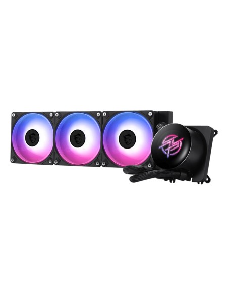 MSI MPG CORELIQUID P13 sistema di raffreddamento per computer Processore Raffreddatore di liquidi tutto in uno 12 cm Nero 1 pz
