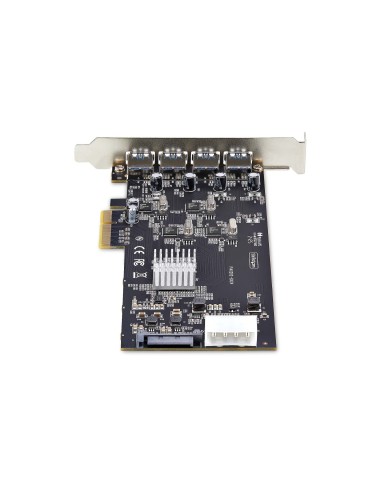 StarTech.com Scheda PCIe USB a 4 porte, USB 3.2 5Gbps, scheda di espansione PCI Express con 4 controller USB indipendenti, 4