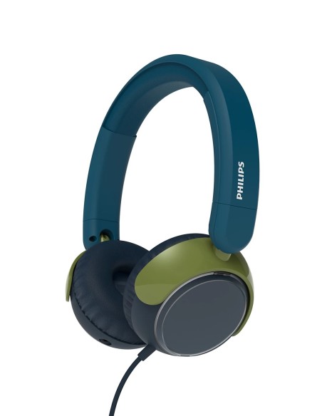 Philips TAK2000CT 00 cuffia e auricolare Cuffie Cablato A Padiglione Musica e Chiamate USB tipo-C Blu, Verde, Grigio