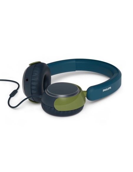 Philips TAK2000CT 00 cuffia e auricolare Cuffie Cablato A Padiglione Musica e Chiamate USB tipo-C Blu, Verde, Grigio