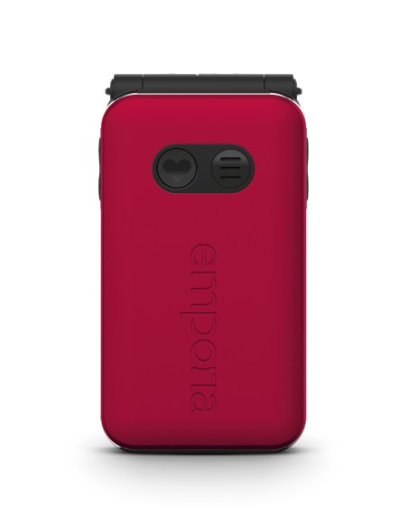 Emporia emporiaJOY-LTE 7,11 cm (2.8") 115 g Rosso Telefono per anziani