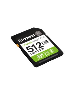 Kingston Technology 512GB SDXC Canvas Select Plus Gen3 150MB s C10 UHS-I U3 V30 2